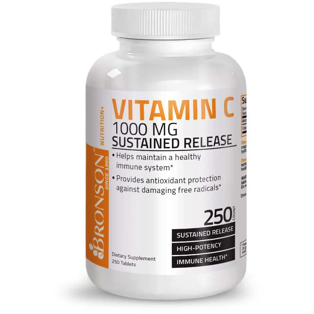 Vitamina C 1000 miligrame 250 tablete Bronson Laboratories