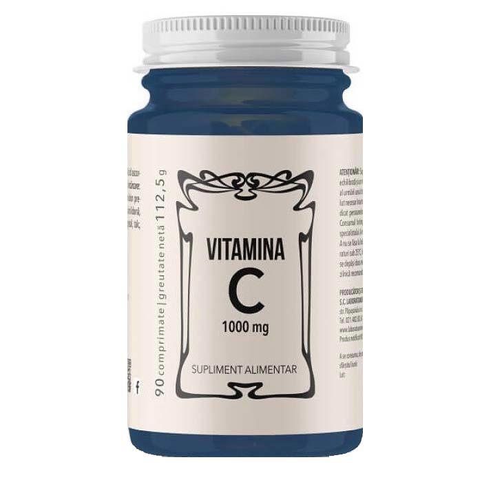 Vitamina C 1000 miligrame 90 comprimate Laboratoarele Remedia