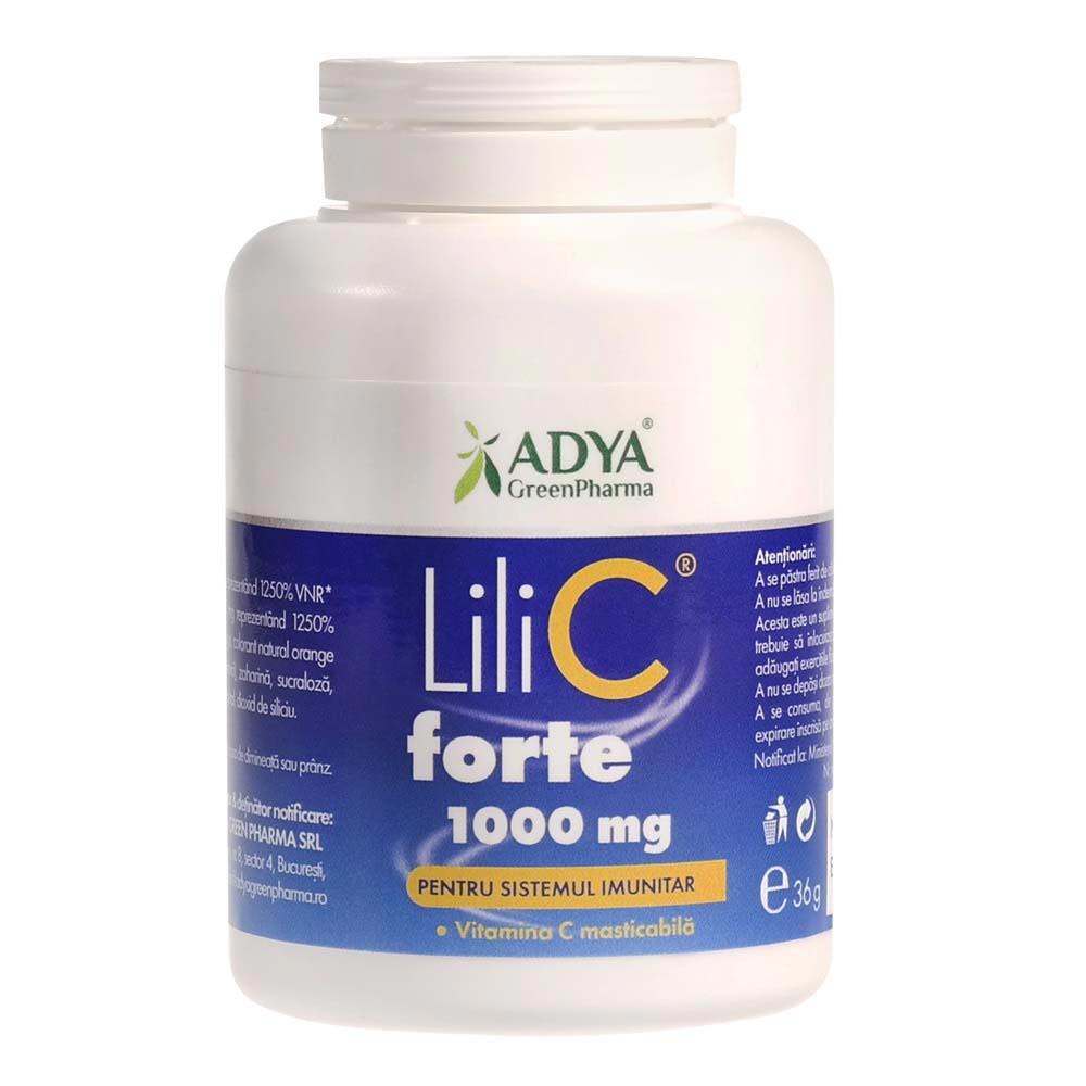 Vitamina C 1000 miligrame Lili C Forte 30 comprimate Adya Green Pharma