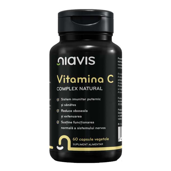 Vitamina C Extract Natural 60 capsule Niavis