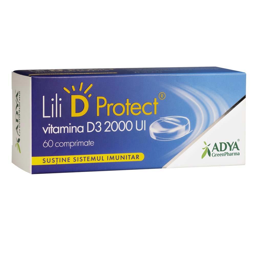 Vitamina D3 2000 UI Lili D Protect 60 capsule Adya Green Pharma