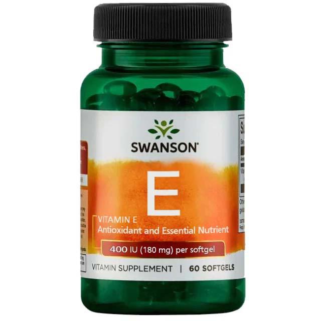 Vitamina E 400UI Swanson 60cps