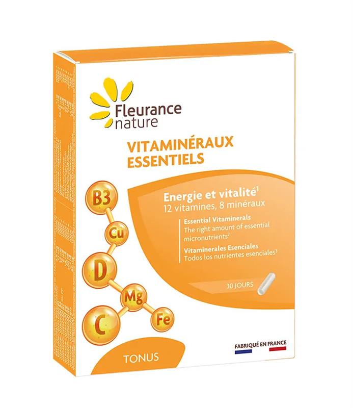 Vitamine si Minerale Esentiale 30 capsule Fleurance